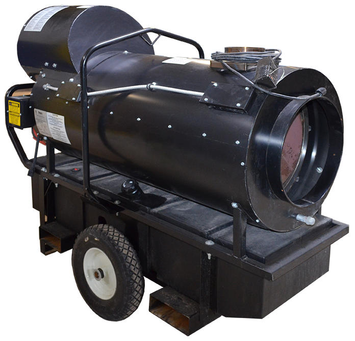 indirect fired industrial heater