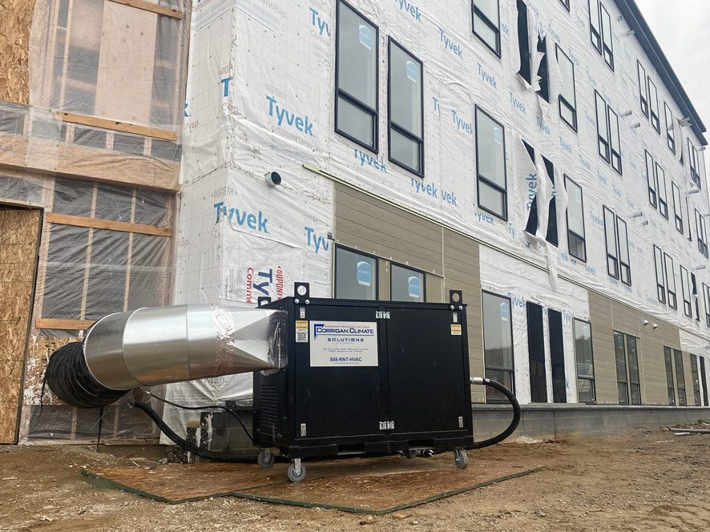 construction heater rental solutions
