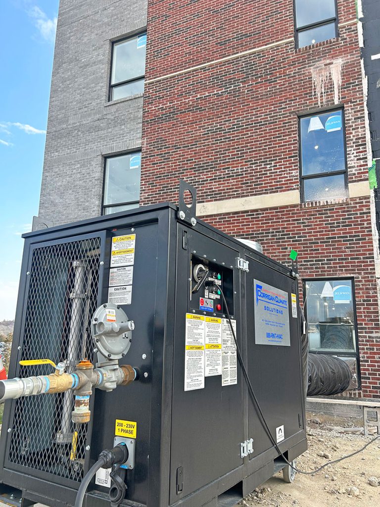 temporary heating company for commercial buildings